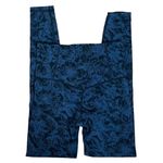 Athleta  Elation Textured Floral Leggings Black Blue Women’s Size XS Yoga Photo 2