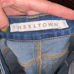 Tinseltown  blue distressed high rise skinny jeans Photo 5