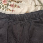 H&M Shaci wide leg black sweatpants  Photo 1