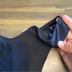 Aerie  Real Me Swim Black Bikini Bottoms High Cut Cheeky Large Swimsuit Photo 1