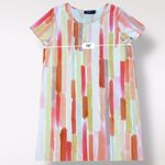 MINKPINK Good Life Tee Mini Dress Womens Size M Boho Pink Yellow Photo 2