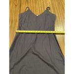 Sundance  Tiered eyelet cotton scallop hem boho short sleeve blue mini dress xs Photo 7