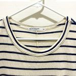 Stateside  Cream & Blue Stripe Tshirt Dress Photo 1