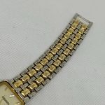 Capezio Copezio gold silver tone quartz watch 25mm case link bracelet 7.5” running Photo 4