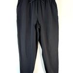 Lululemon Womens Pants Black Stretch High Rise Jogger Pull On Casual Size 6 Photo 1