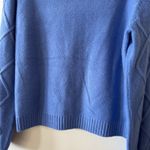 Loft  Cornflower Blue Pullover Pullover Cable Knit Sweater Women's S New With Tag Photo 5