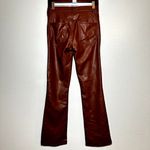 MOTHER The Insider Ankle Pants Flared Cropped Tortoise Shell Faux Show 26" Brown Photo 6