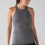 Lululemon In Training Tank Gray Active Tank Top Shirt 6 Photo 0