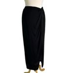 AQUA Swim Womens Black Sarong Beachwear Skirt Cover Up Size XS/S NWT Photo 2