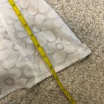 White semi sheer floral long sleeve top Size 6 Photo 9