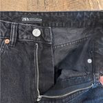 ZARA High Rise Mom Jean Black Size 2 Photo 2