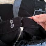 I am gia I.AM.GIA Pant Frances Cargo Pockets Removable Shorts Zipper Baggy Black S GUC Photo 7