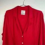 For Days Cherry‎ Red SS Utility Romper Size M Photo 3