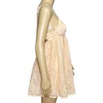 For Love & Lemons  Frances Cutout Eyelet Mini Dress, Orange, XS Photo 10