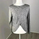 SheIn Long Sleeve Open-Back Top Size M Photo 2