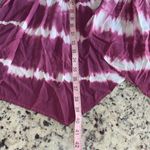 KORI America Tie Dyed Rayon Maxi Skirt Slits Pull On Size Large Purple Photo 7