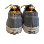 Vans  Unisex Chambray Denim  Blue Lace Up Lowpro Sneakers Size 8.5 Men/10 Women Photo 3