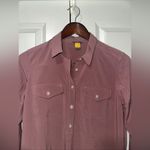 Eddie Bauer Lightweight Longsleeve Loose Button Down Mini Dress S Photo 1