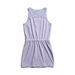 Athleta  Expedition Dress Liliac Blue 4 EUC Attached Shorts Pockets Photo 1