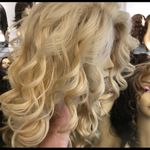 Wig 100% human hair blonde wig Photo 5