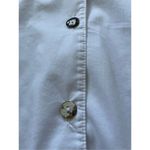 Bryn Walker  Blouse Womens Oversized White Button Down Long Sleeve Designer Cotto Photo 6