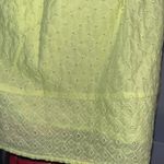 American Eagle  pastel neon yellow cutout dress Photo 1