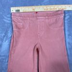 Spanx  Jeans‎ Womens Small Pink Rose Pull on Skinny Ankle Beach Summer Festival Photo 6