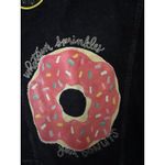 Gap Y2K  Collection Womens Denim‎ Jeans Jacket embellished Pink Donut Sequins S Photo 4