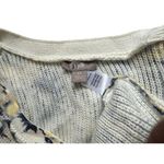 J.Jill Vintage Blue White Yellow Floral Cardigan Size XS Spring Office Casual Photo 6
