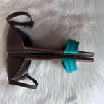 Jenny Fairy Brown & Teal Sandals Size 38 Brown Photo 6