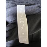 Athleta Nirvana Cropped Funnel Neck Sweatshirt Black Women’s Size Medium Photo 6