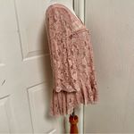 Free People Lily Lace Bell Sleeve Peplum A1 Photo 2