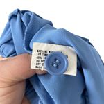 Women’s High Rise Wide Leg Palazzo Pants in Light Blue Size M Size M Photo 6