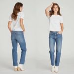 Driftwood NWT - Stella Straight Leg Jeans in Medium Wash Blue Denim Photo 1