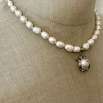 Freshwater Pearl Necklace with Crowned Pearl Pendant Photo 1