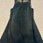 Free People  Atlas Denim Mini Dress in Vintage Indigo Photo 3