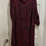 Torrid vneck short sleeve red and black print dress size 3X plus NWT Photo 4