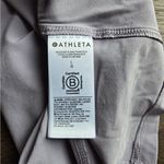 Athleta  Casual Sleeveless Ribbed Lavender Tank Midi Dress Size L Performance Photo 4