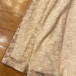 Only  Woman’s white and gold lace flower dress Photo 1