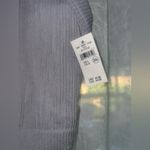 Aerie NWT  Superchill Seamless High Neck Bra Top size Large gray Photo 6