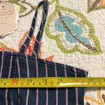 Altar'd State altar’d state medium denim dress adjustable straps zip back red pin stripe new Photo 4