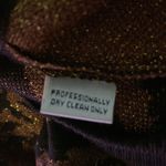 St. John  Sport by Marie Gray brown/gold tinsel thread leopard sw… Photo 7