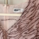 Mistress Rocks Elegant Mauve Patterned Midi Dress Photo 2