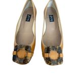 FRENCH SOLE New York Tan Patent Leather Flats Size 6 Photo 3