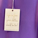 Show Me Your Mumu  Maxi Slip Skirt In Violet Luxe Satin XS NWT Photo 10