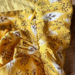 Veronica Beard  "Taras" skirt, yellow, side 6, cotton/silk blend Photo 5