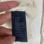 American Eagle Outfitters size medium y2k V-Neck Sweater long cream cable knit p Photo 7