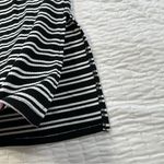 Derek Heart  Monochrome Striped Midi Dress Photo 8