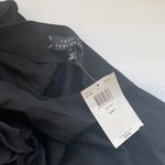 Robert Rodriguez NWT women’s black silk floral ruffled one sleeve blouse, size 4 Photo 7