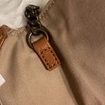J.Crew 100% Leather Purse /Clutch tan/ brown color excellent condition Photo 4